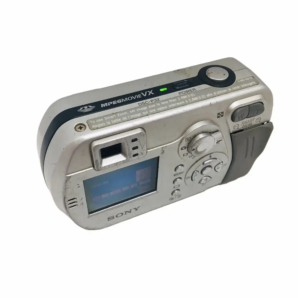 Sony Digital Camera Cybershot 3.2 Mega pixels Working No Charger